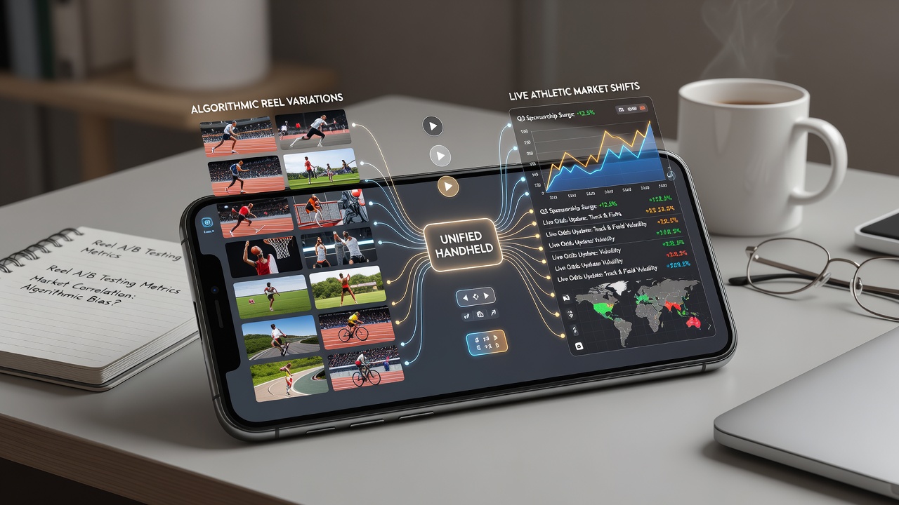 Close-up view of smartphone screen showing synchronized reel spins and updating sports odds