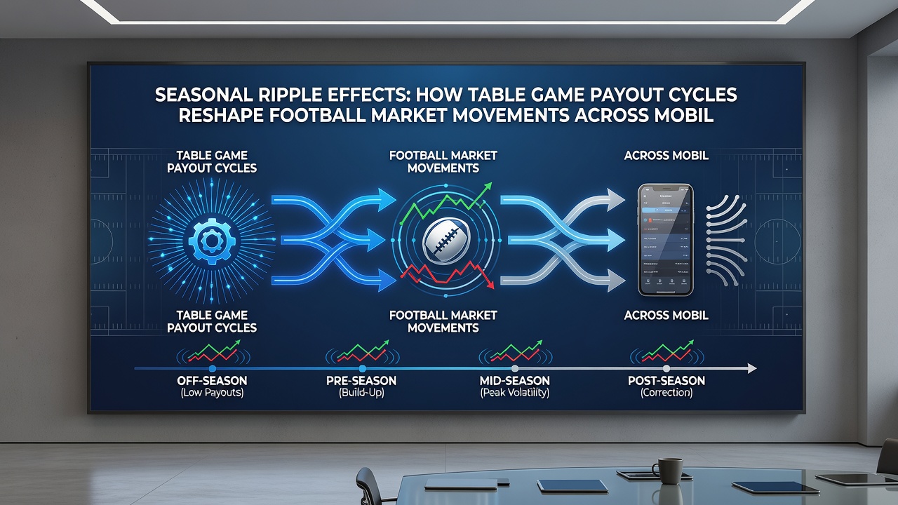 Data visualization of payout cycle timelines intersecting with football market volume spikes on mobile devices