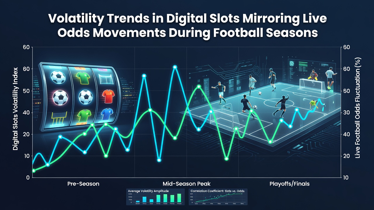Infographic illustrating data integration between football odds feeds and slot volatility adjustments